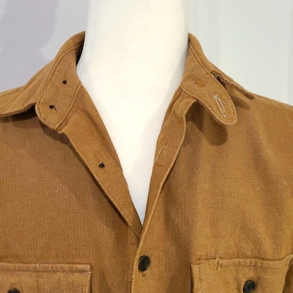 Mens Goodfellow and Co shirt jean material like  jacket casual party sweater - Picture 2 of 8